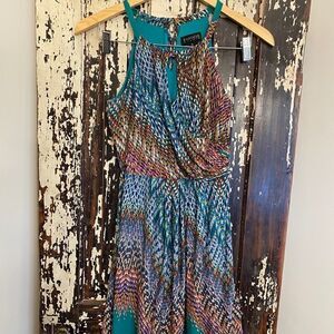 Women’s Elegant Enfocus  Studio peephole top maxi dress. Size 4. EUC.